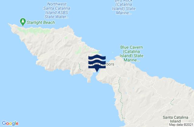 Mapa de mareas Catalina Harbor (Santa Catalina Island), United States