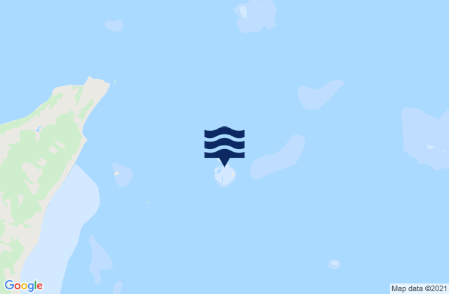 Mapa de mareas Chapman Island, Australia