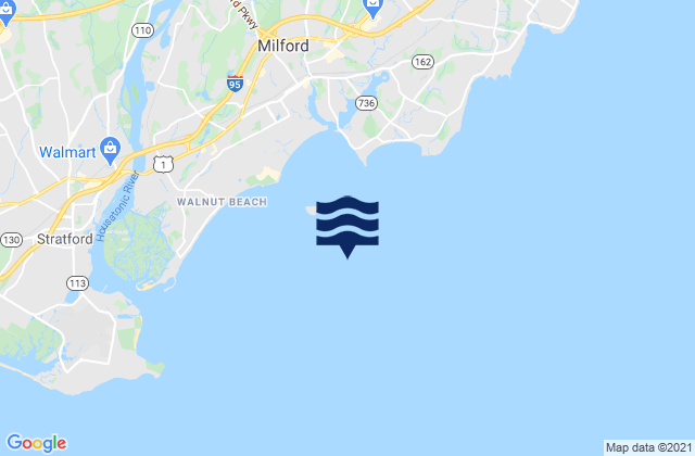 Mapa de mareas Charles Island 0.8 mile SSE of, United States
