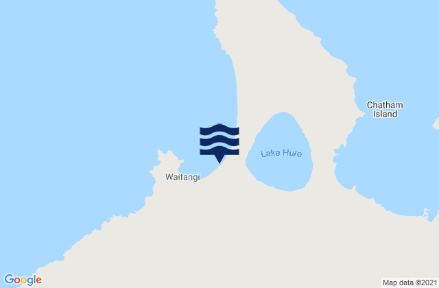 Mapa de mareas Chatham Islands, New Zealand