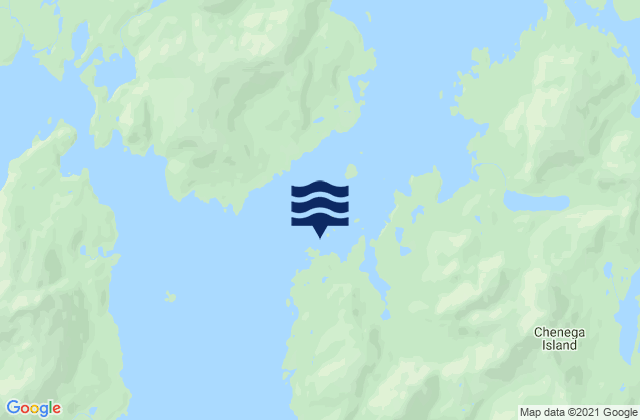 Mapa de mareas Chenega Island (Dangerous Passage), United States