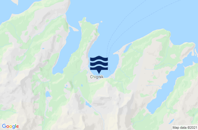 Mapa de mareas Chignik (Anchorage Bay), United States