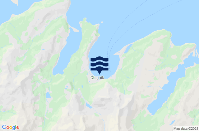 Mapa de mareas Chignik Anchorage Bay, United States