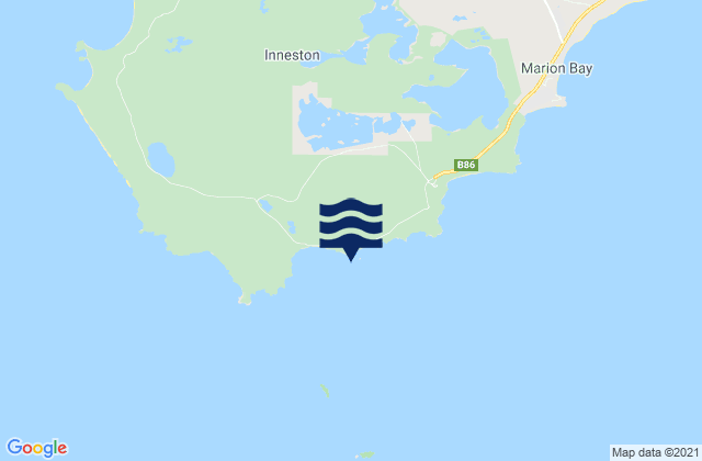 Mapa de mareas Chinamans, Australia