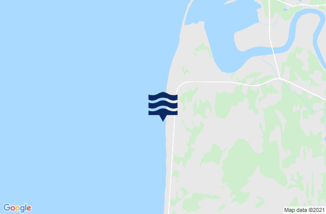 Mapa de mareas Chinulna Point Cook Inlet, United States