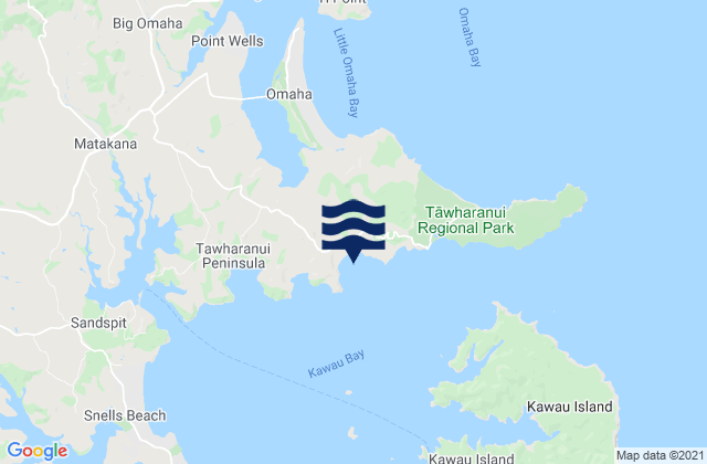 Mapa de mareas Christian Bay, New Zealand
