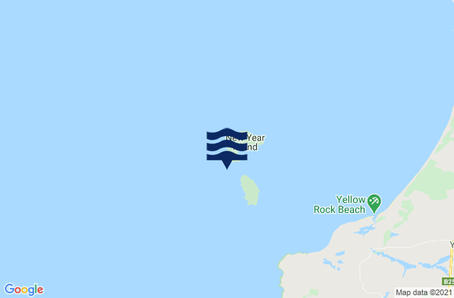 Mapa de mareas Christmas Island, Australia