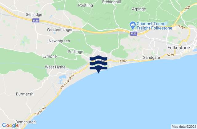 Mapa de mareas Church Bay, United Kingdom