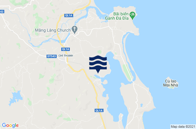 Mapa de mareas Chí Thạnh, Vietnam