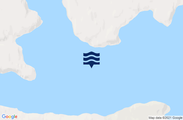 Mapa de mareas Clearwater Fiord, Canada