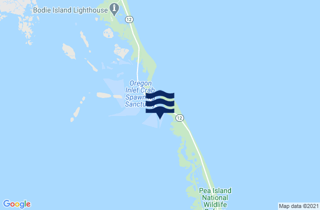 Mapa de mareas Coast Guard Tower southwest of, United States