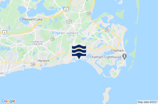 Mapa de mareas Cockle Cove Beach, United States