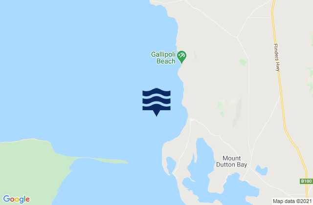 Mapa de mareas Coffin Bay Entrance Beacon, Australia