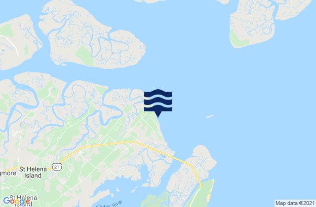 Mapa de mareas Coffin Point, United States