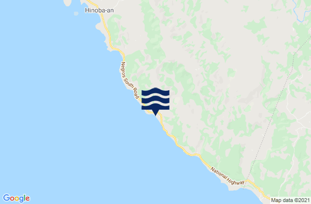 Mapa de mareas Colipapa, Philippines