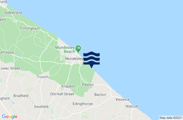 Mapa de mareas Coltishall, United Kingdom
