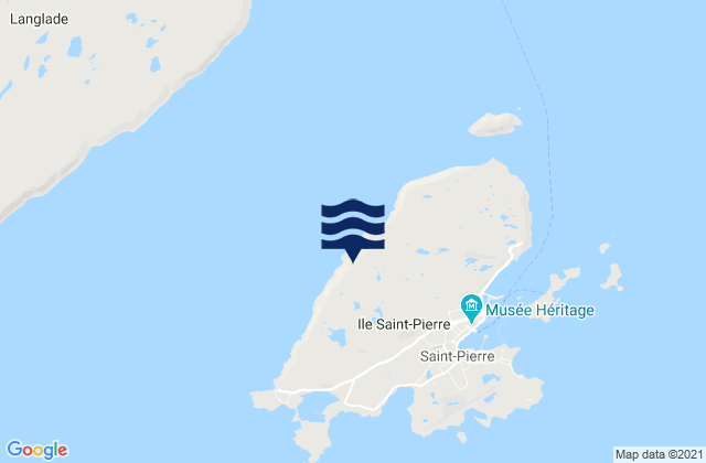 Mapa de mareas Commune de Saint-Pierre, Saint Pierre and Miquelon