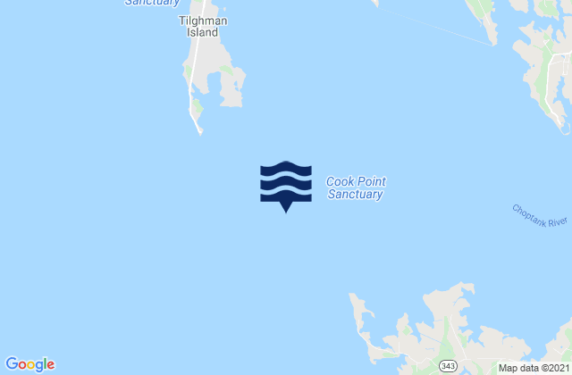 Mapa de mareas Cook Point 1.4 n.mi. NNW of, United States