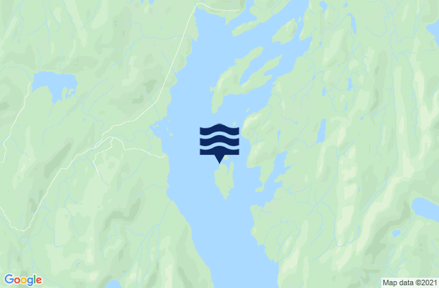 Mapa de mareas Coon Island (George Inlet), United States