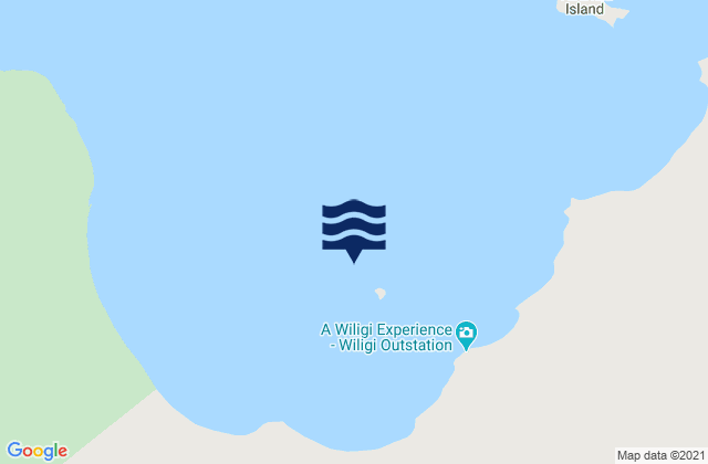 Mapa de mareas Copeland Island, Australia