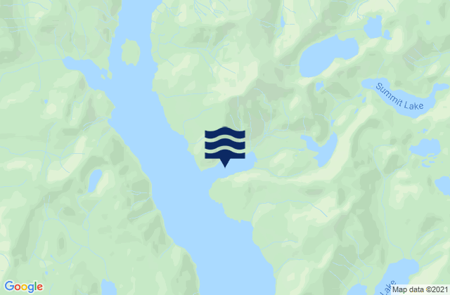 Mapa de mareas Copper Harbor, United States