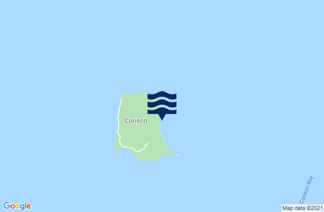 Mapa de mareas Corisco, Equatorial Guinea