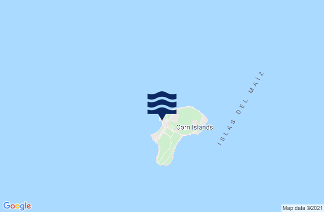 Mapa de mareas Corn Island, Nicaragua