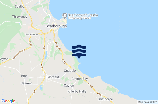 Mapa de mareas Cornelian Bay, United Kingdom
