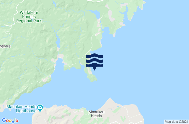 Mapa de mareas Cornwallis, New Zealand