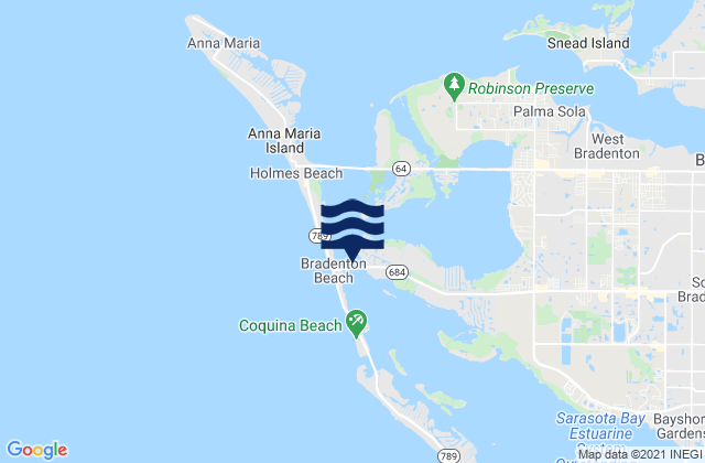 Mapa de mareas Cortez north of bridge, United States
