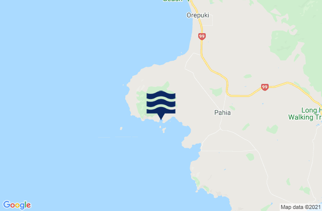 Mapa de mareas Cosy Nook, New Zealand