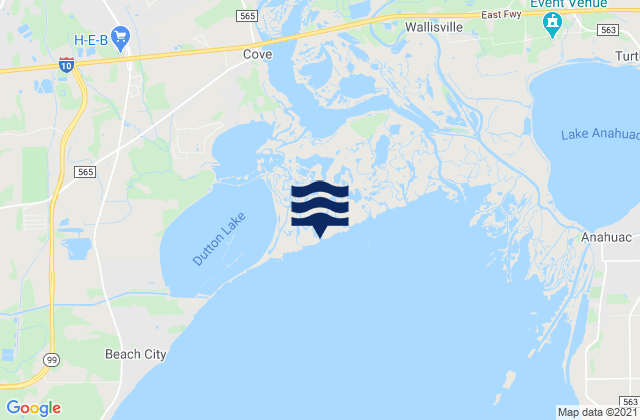 Mapa de mareas Cove, United States