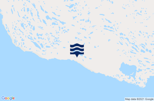 Mapa de mareas Crown Prince Frederik Island, Canada