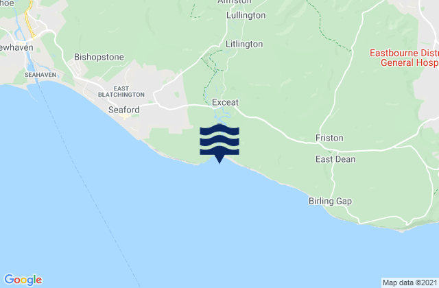 Mapa de mareas Cuckmere Haven, United Kingdom