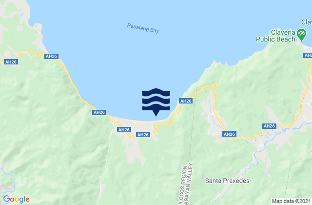 Mapa de mareas Currmao, Philippines