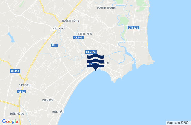 Mapa de mareas Cầu Giát, Vietnam