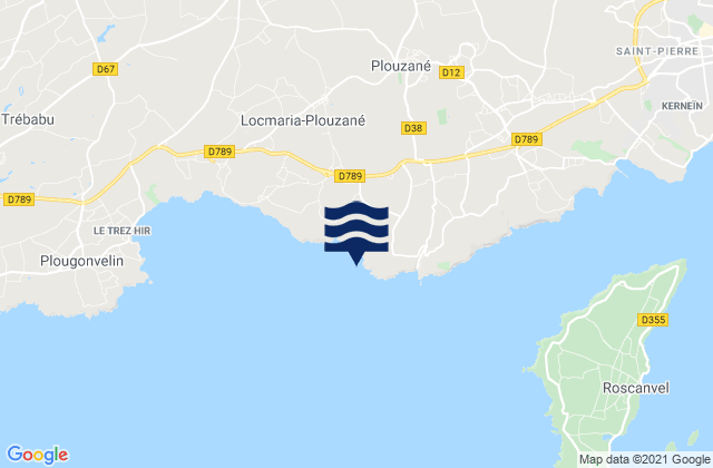 Mapa de mareas Dalbosc, France