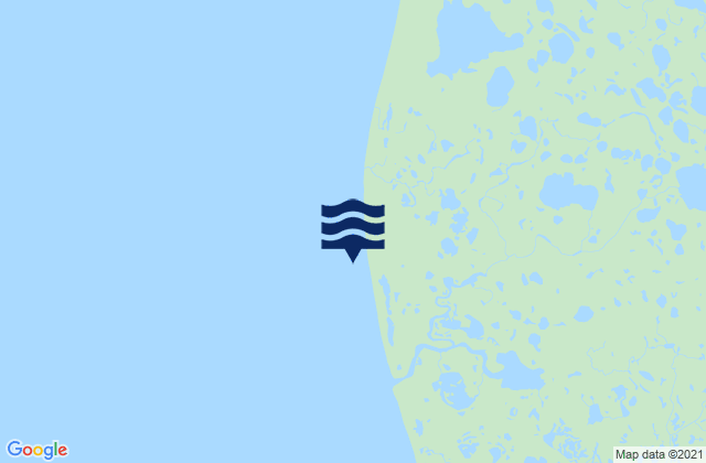 Mapa de mareas Dall Point, United States