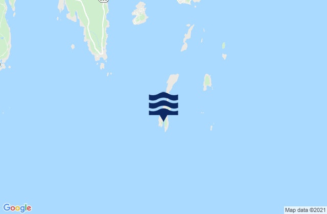 Mapa de mareas Damariscove Harbor Damariscove Island, United States