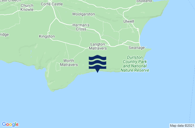 Mapa de mareas Dancing Ledge Beach, United Kingdom