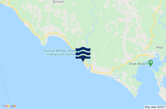 Mapa de mareas Dangcalan, Philippines
