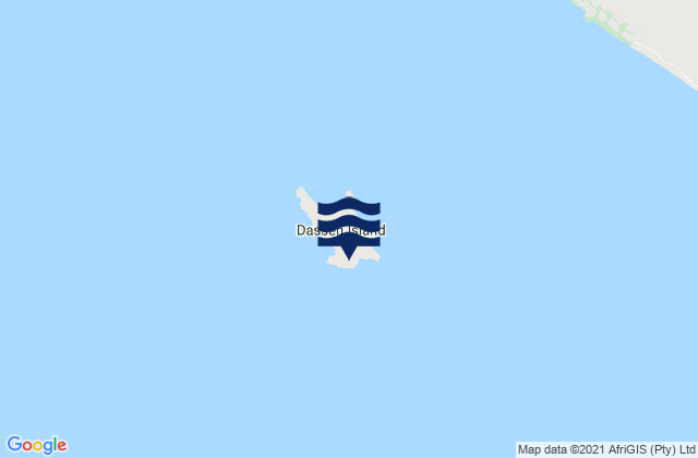 Mapa de mareas Dassen Island Lighthouse, South Africa