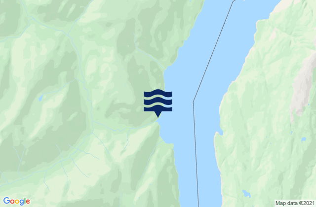 Mapa de mareas Davis River Entrance Alaska, United States