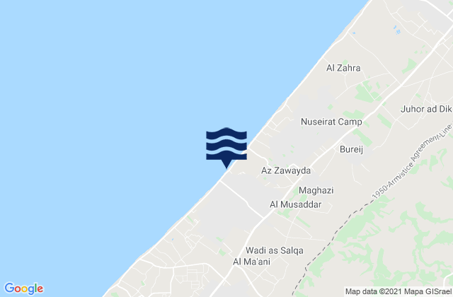 Mapa de mareas Dayr al Balaḩ, Palestinian Territory