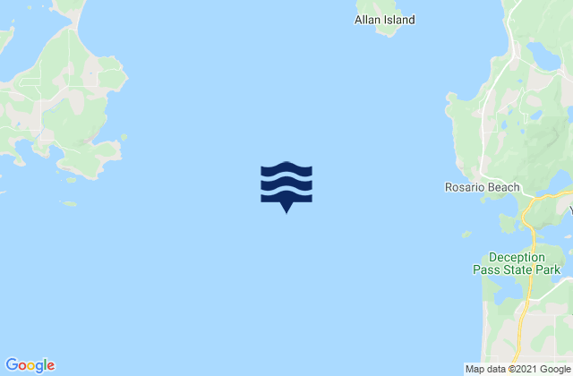 Mapa de mareas Deception Island 2.7 miles west of, United States
