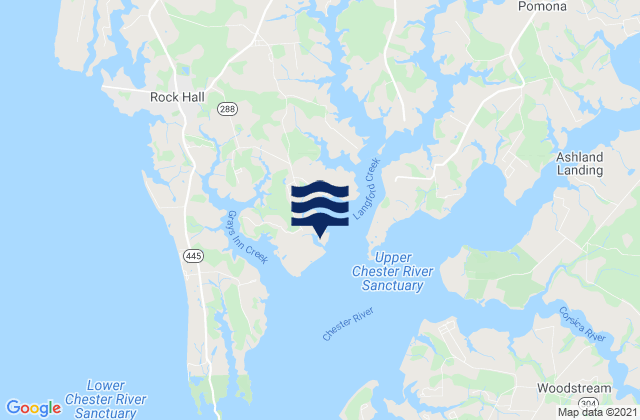 Mapa de mareas Deep Cove, United States