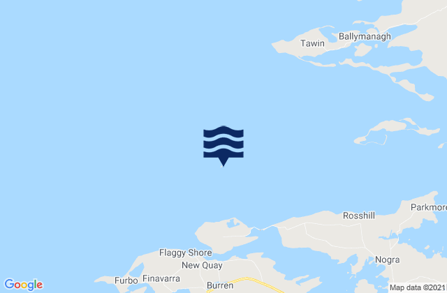 Mapa de mareas Deer Island, Ireland