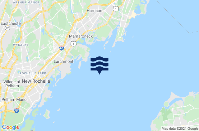 Mapa de mareas Delancey Point 1 mile southeast of, United States