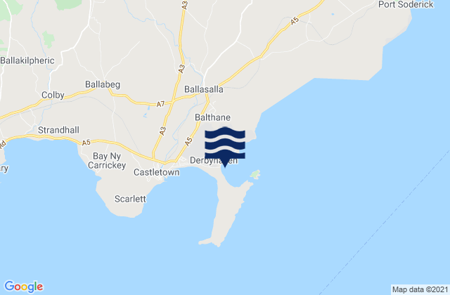Mapa de mareas Derbyhaven, Isle of Man
