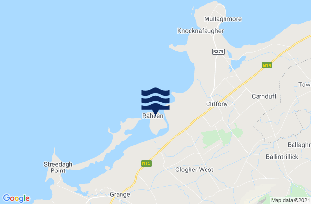 Mapa de mareas Dernish Island, Ireland